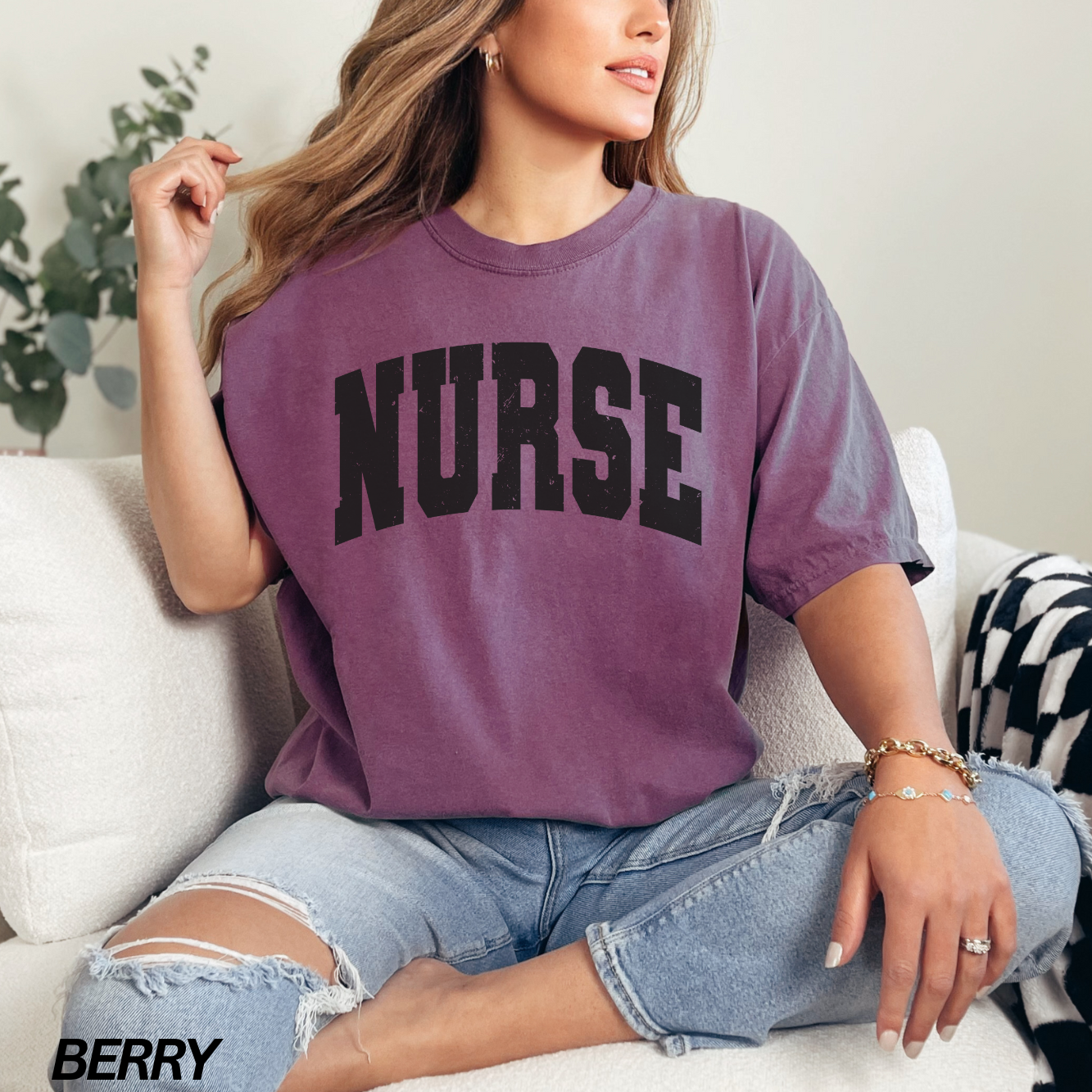 Varsity Nurse T-shirt