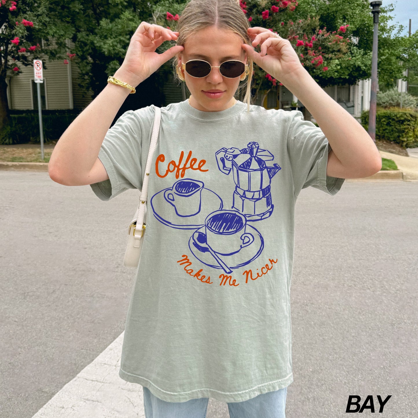 Coffee Makes Me Nicer Comfort Colors® T-shirt