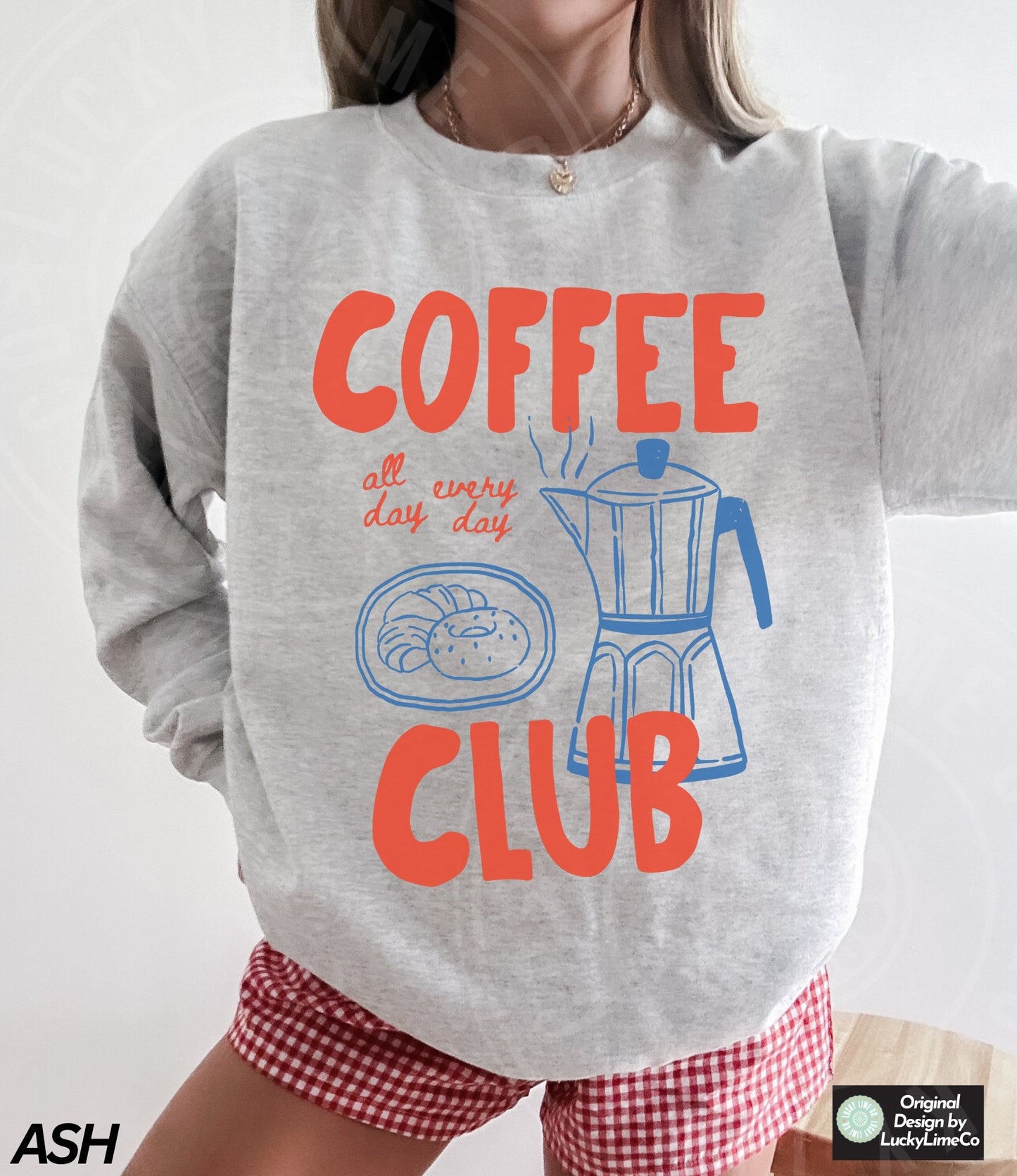 Coffee Club Crewneck Sweatshirt