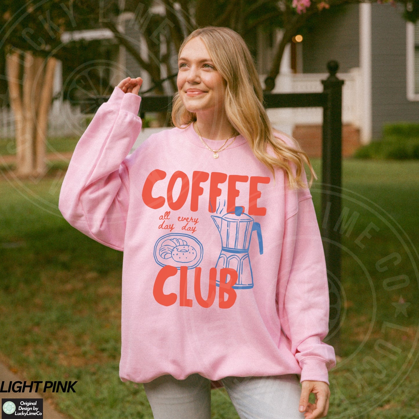 Coffee Club Crewneck Sweatshirt