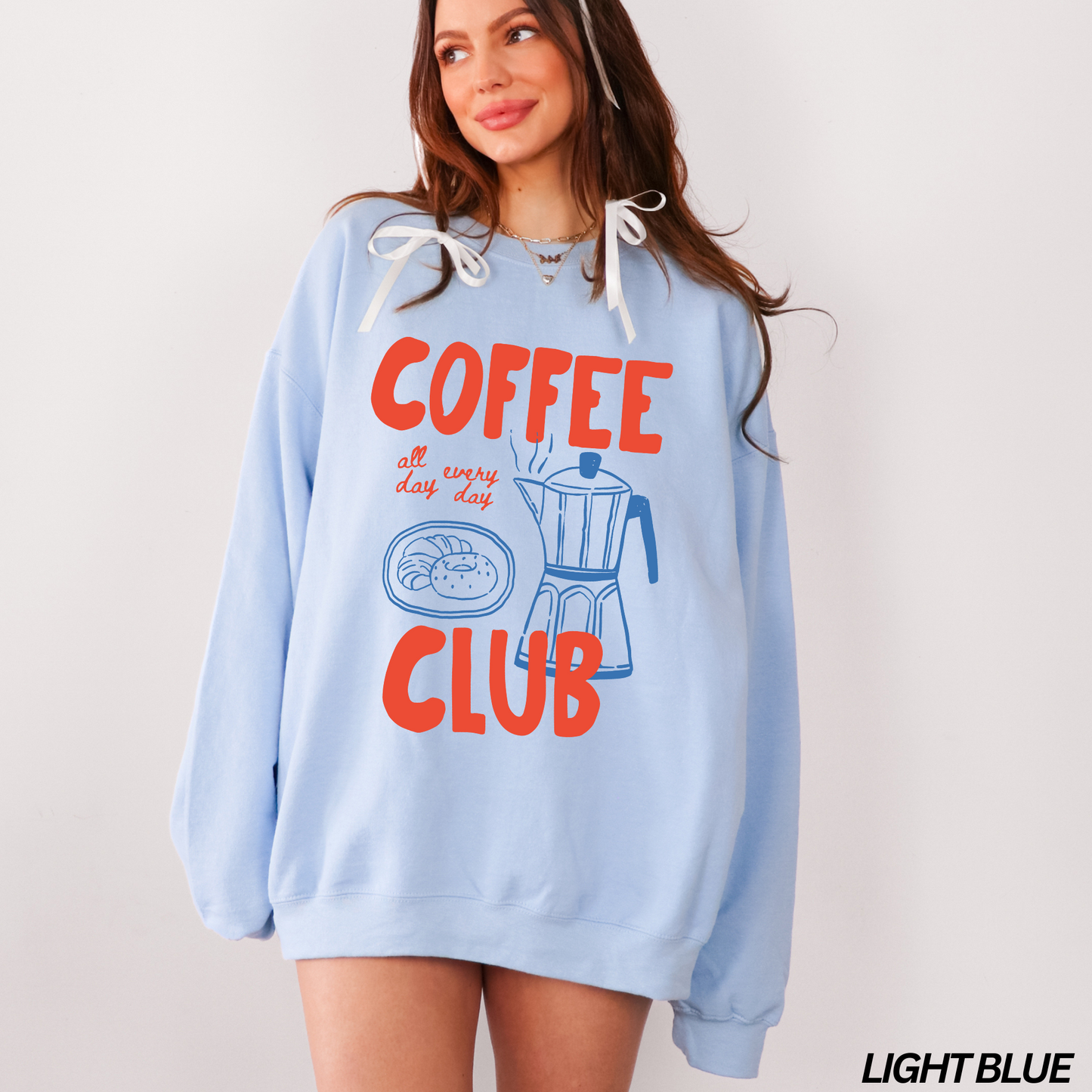 Coffee Club Crewneck Sweatshirt