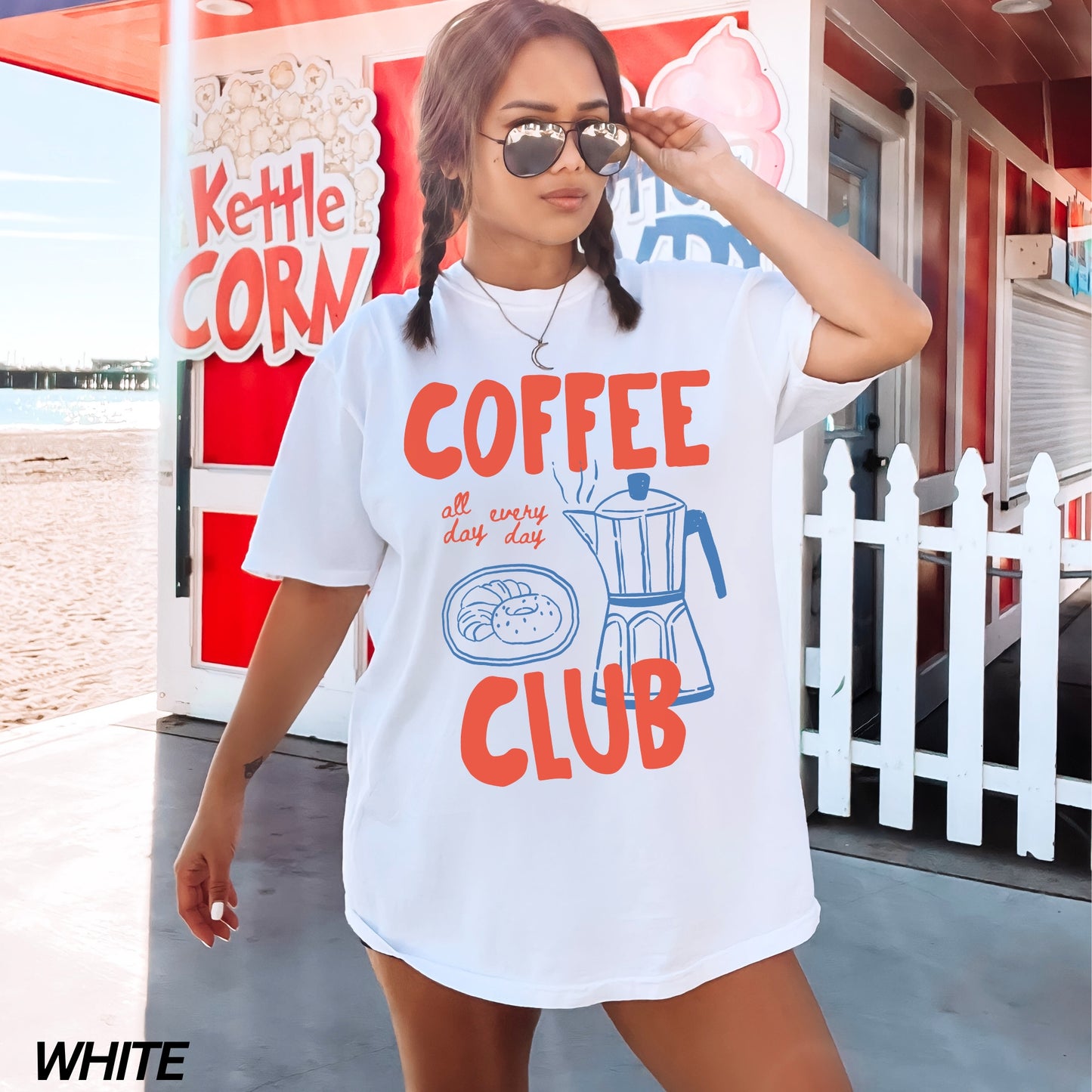 Coffee Club Comfort Colors® T-shirt