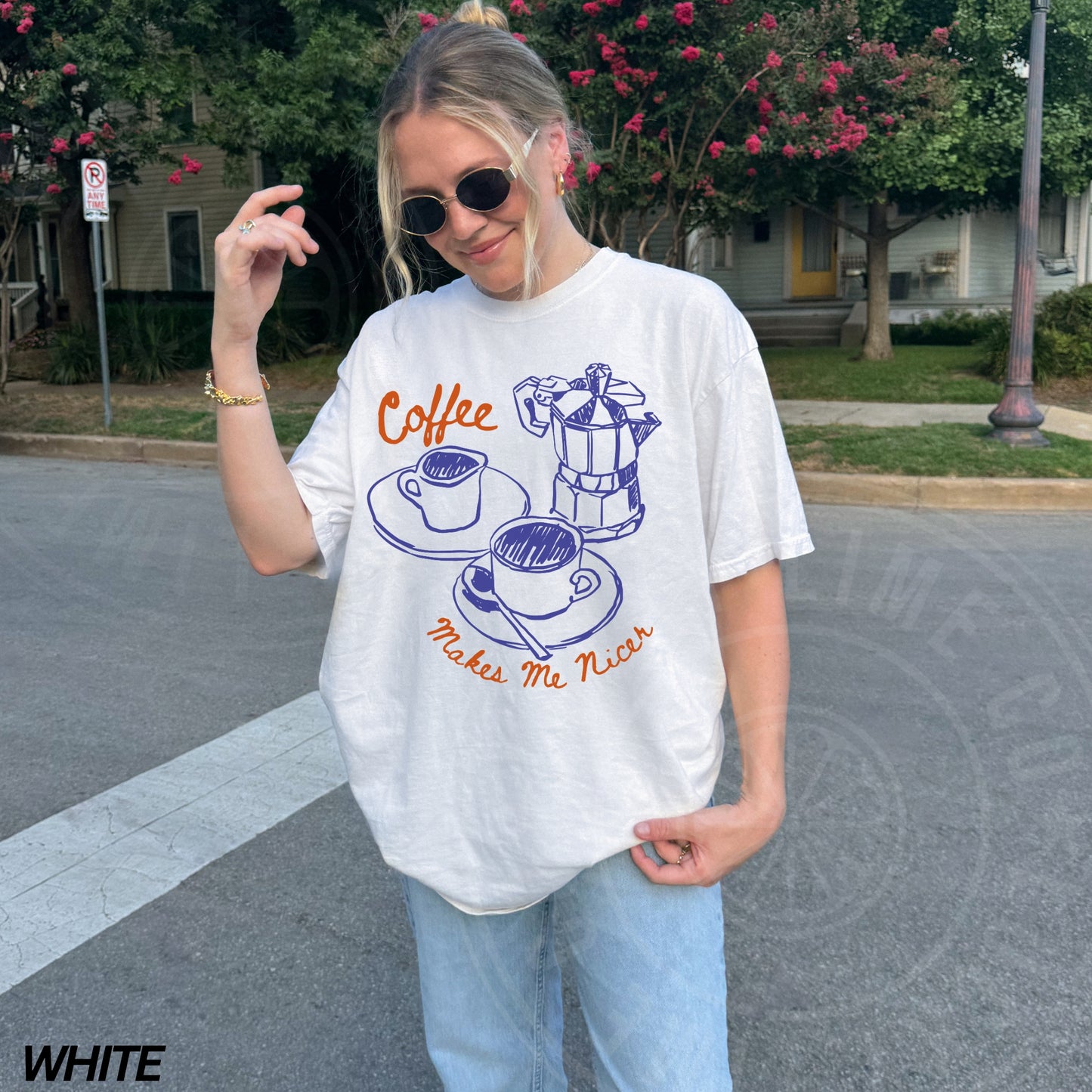 Coffee Makes Me Nicer Comfort Colors® T-shirt