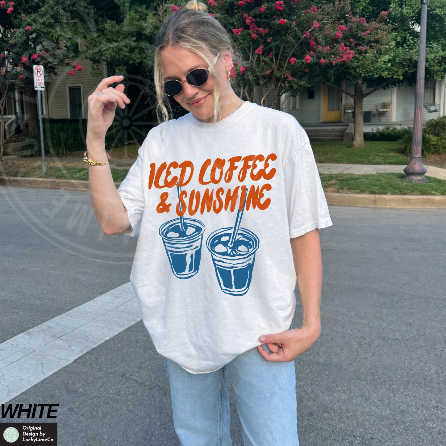 Iced Coffee and Sunshine Comfort Colors® T-shirt