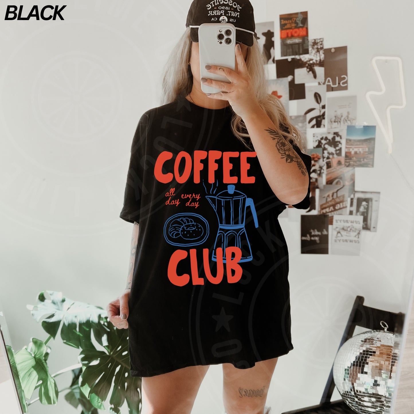 Coffee Club Comfort Colors® T-shirt