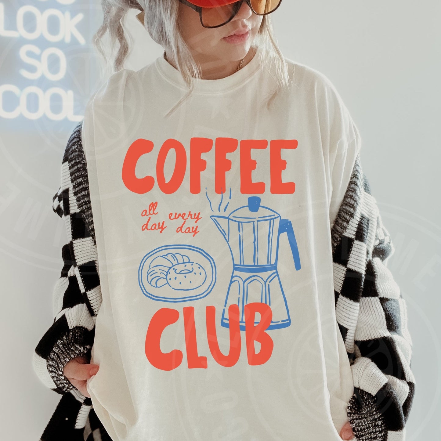 Coffee Club Comfort Colors® T-shirt