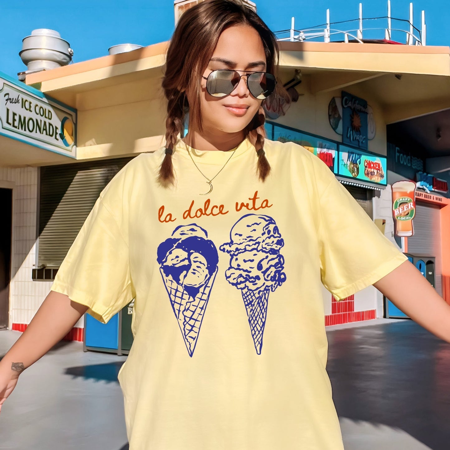 La Dolce Vita Ice Cream Comfort Colors® T-shirt