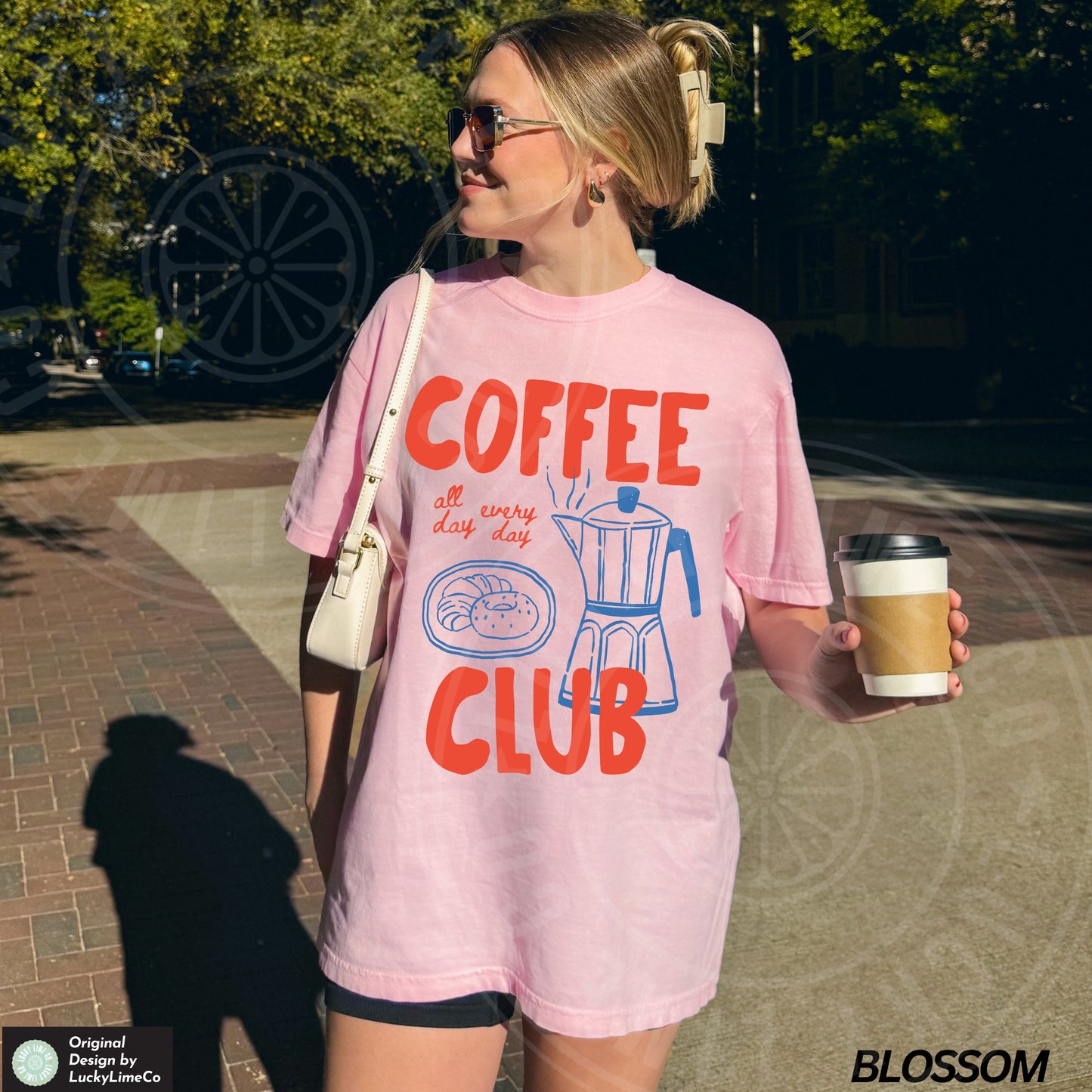 Coffee Club Comfort Colors® T-shirt