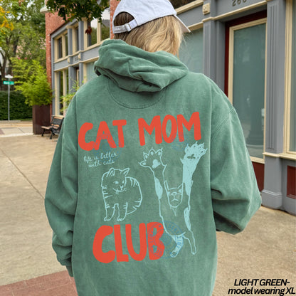 Cat Mom Club Comfort Colors® Hoodie