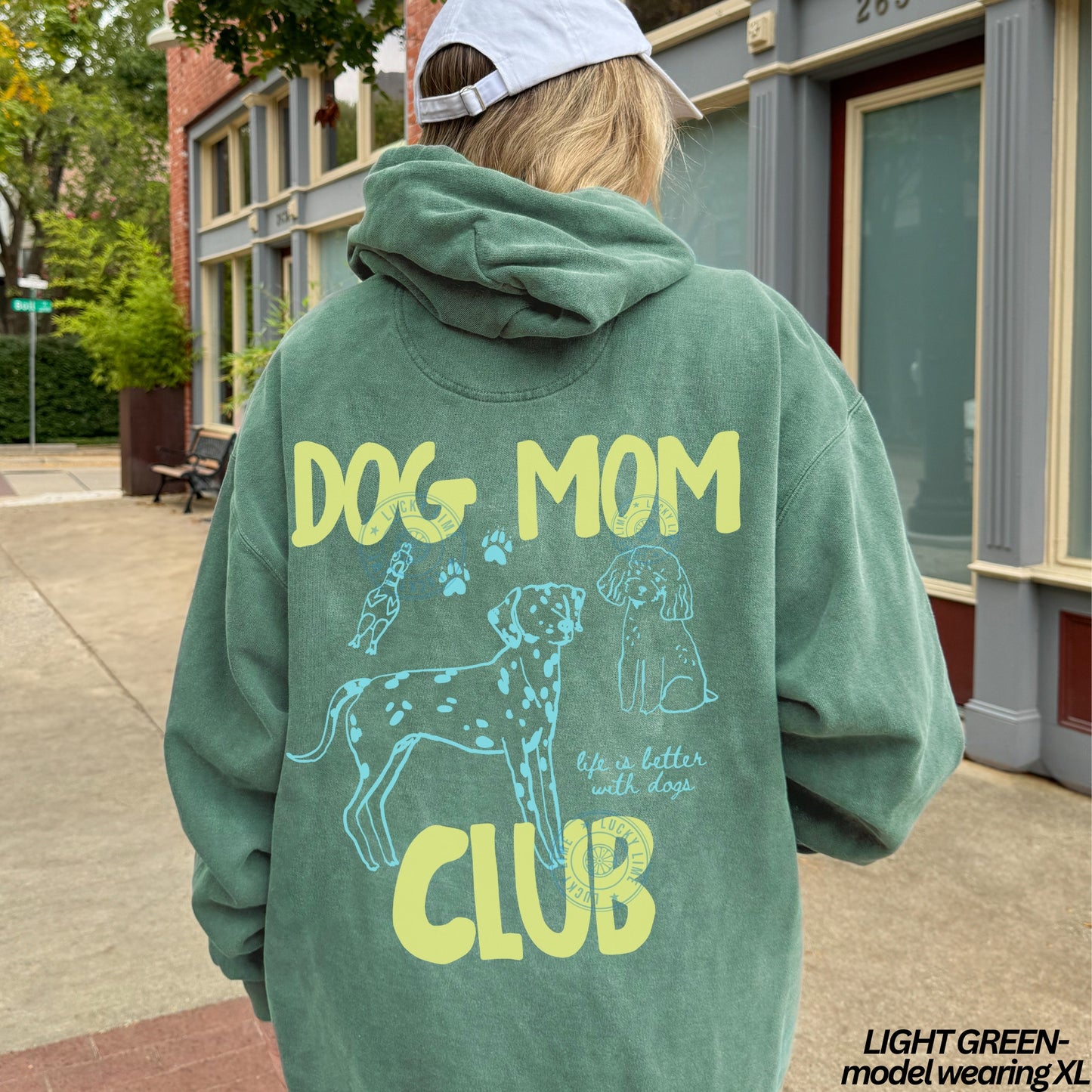 Dog Mom Club Comfort Colors® Hoodie