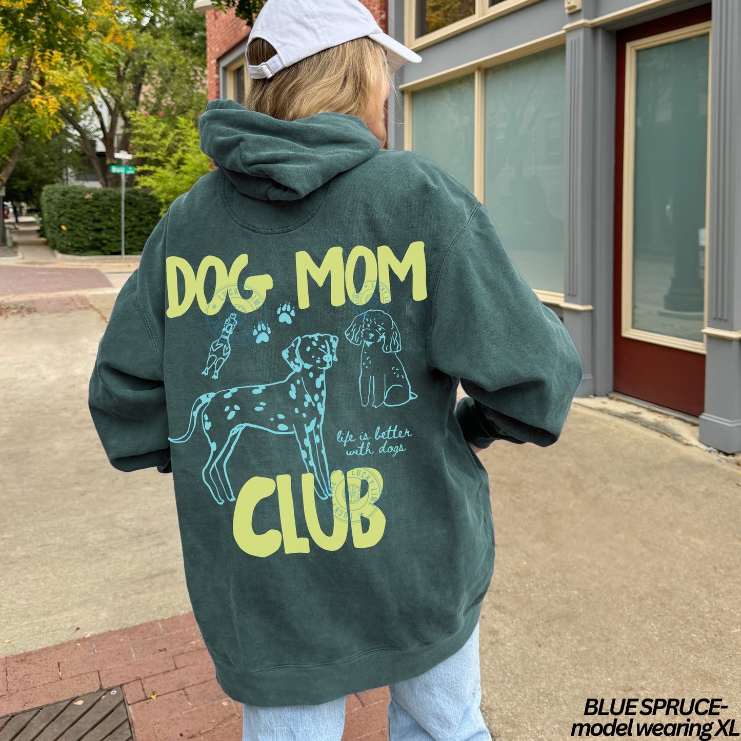 Dog Mom Club Comfort Colors® Hoodie