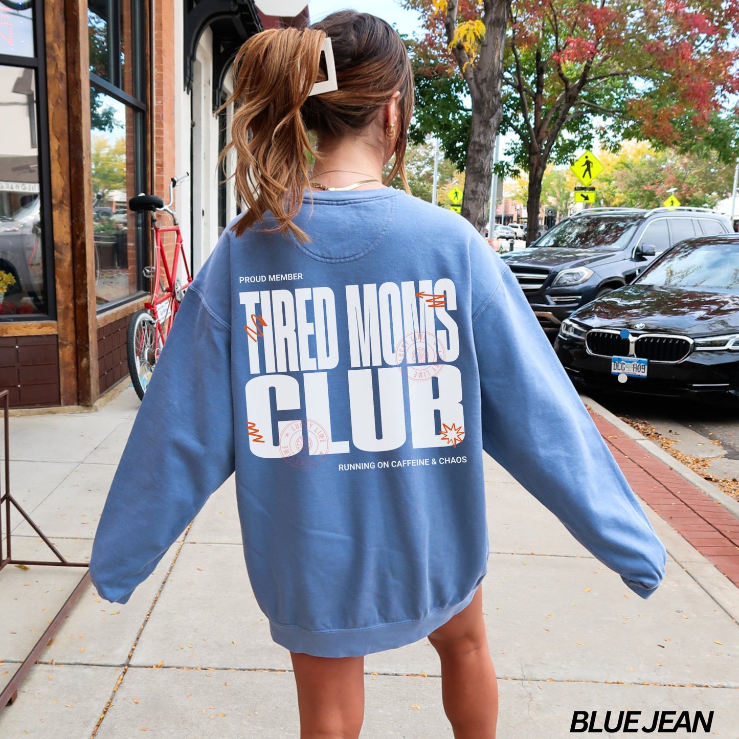 Tired Moms Club Comfort Colors® Sweatshirt