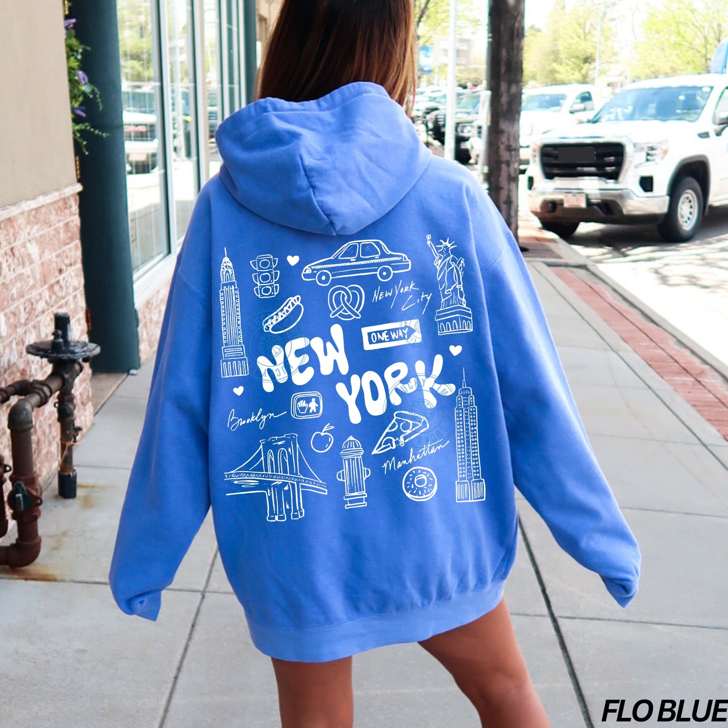 New York Doodles Comfort Colors® Hoodie