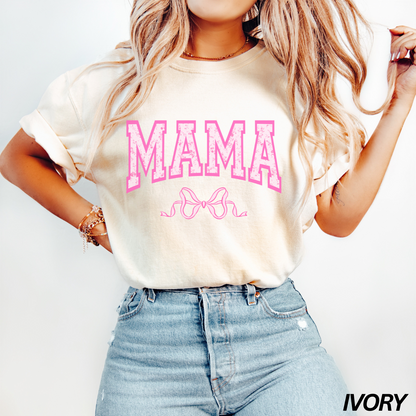 Pink Coquette Mama T-shirt