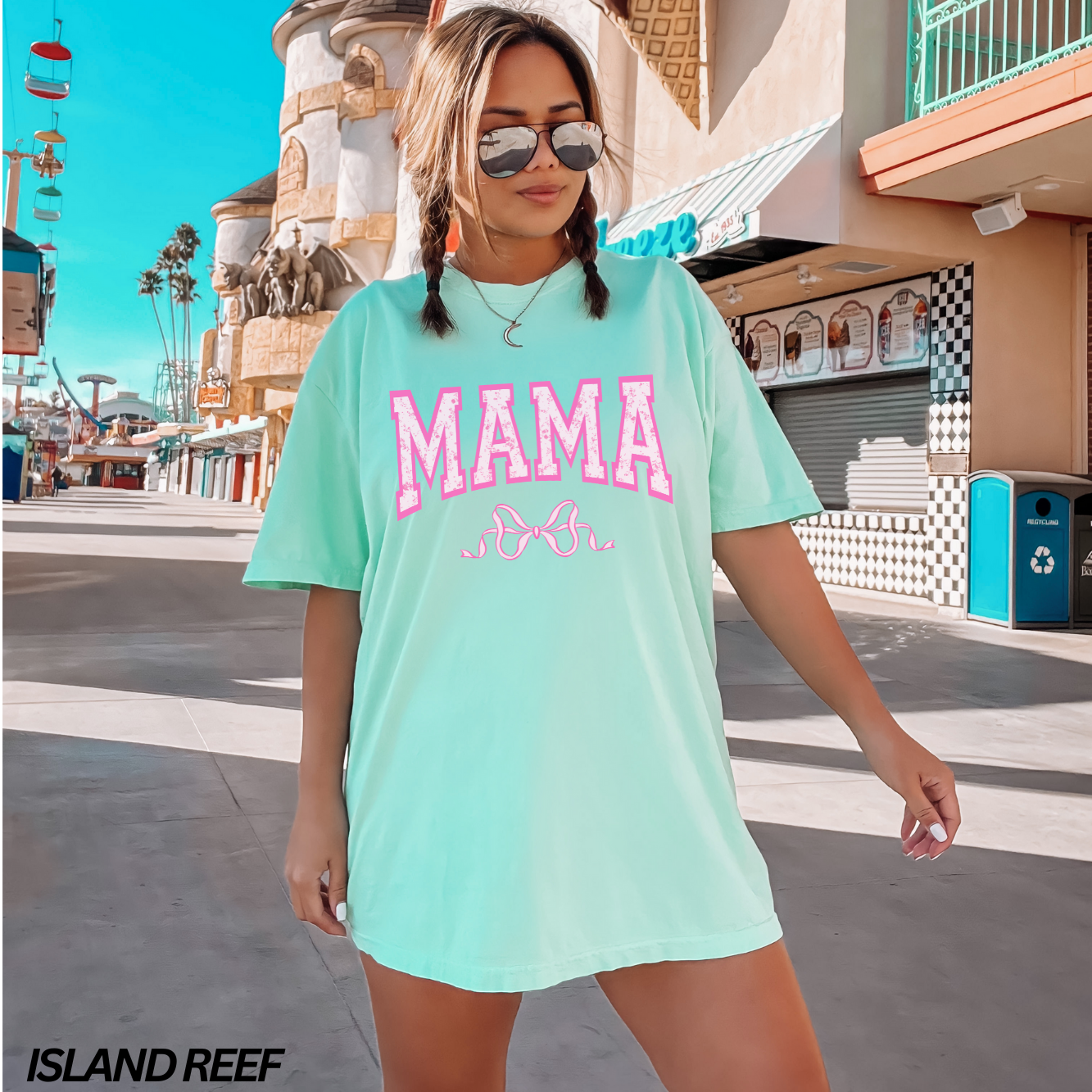 Pink Coquette Mama T-shirt