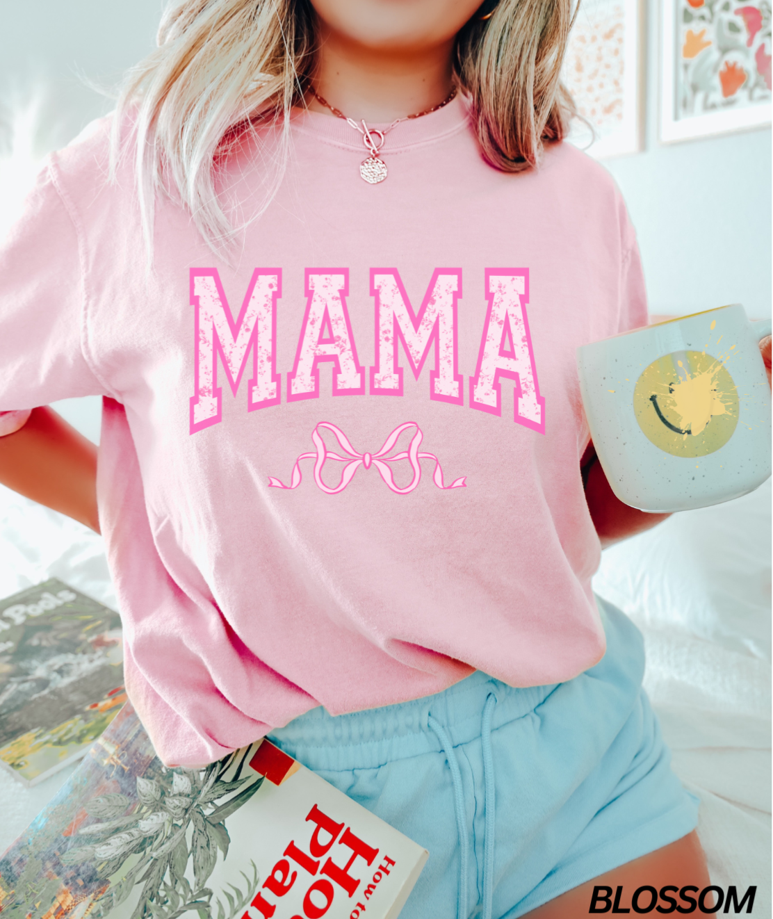 Pink Coquette Mama T-shirt