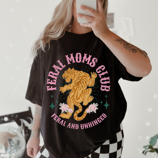 Feral Moms Club Vintage Tiger T-shirt