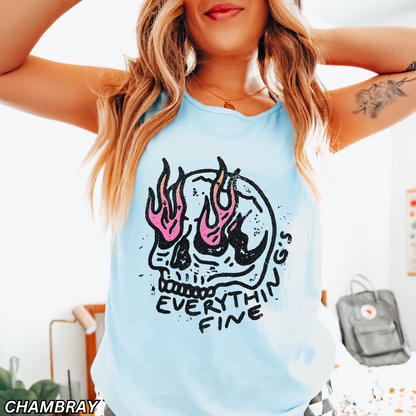 Everything’s Fine Comfort Colors® Tank Top