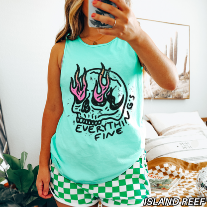 Everything’s Fine Comfort Colors® Tank Top