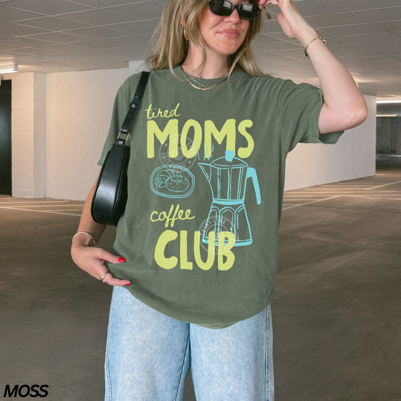 Tired Moms Coffee Club Comfort Colors® T-Shirt