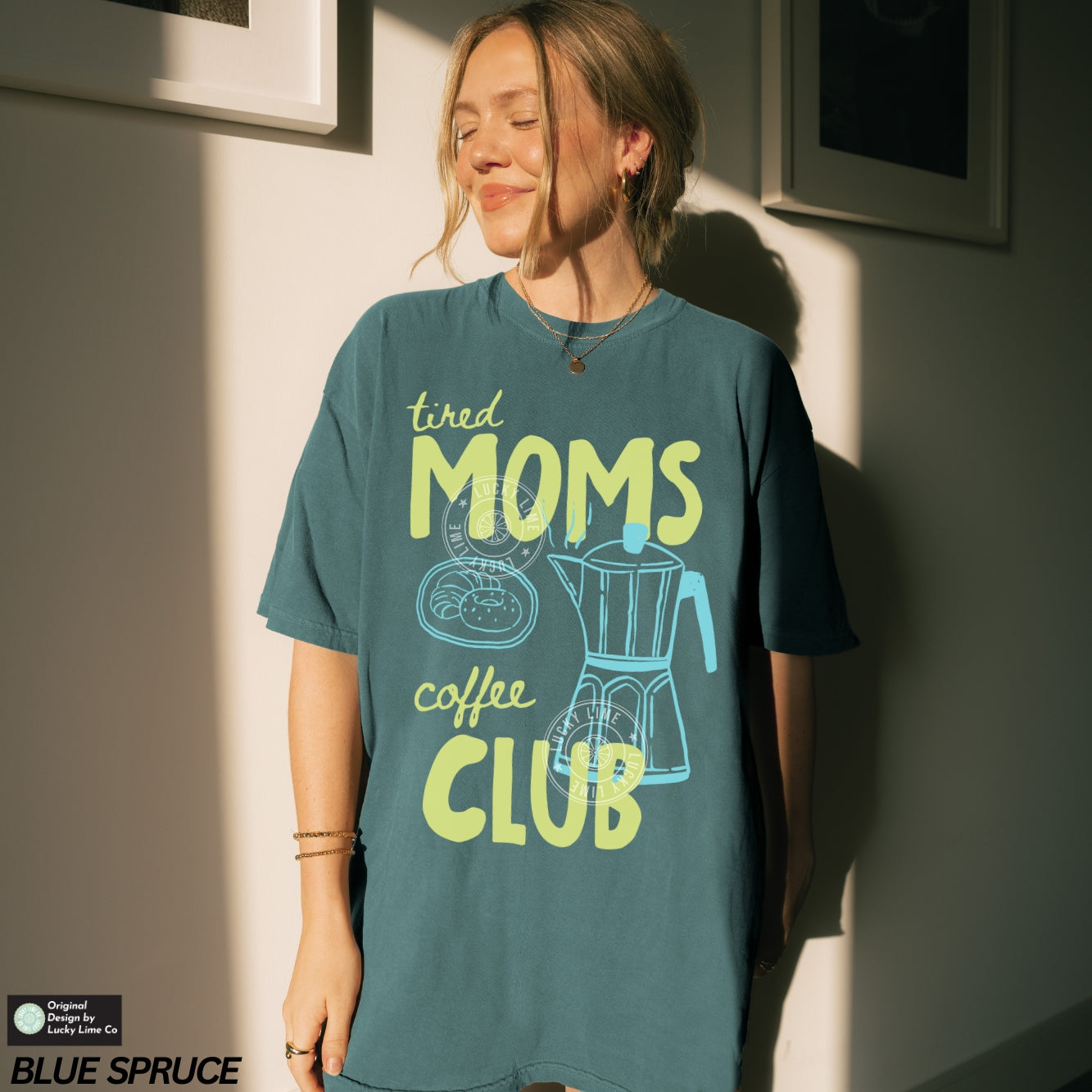 Tired Moms Coffee Club Comfort Colors® T-Shirt