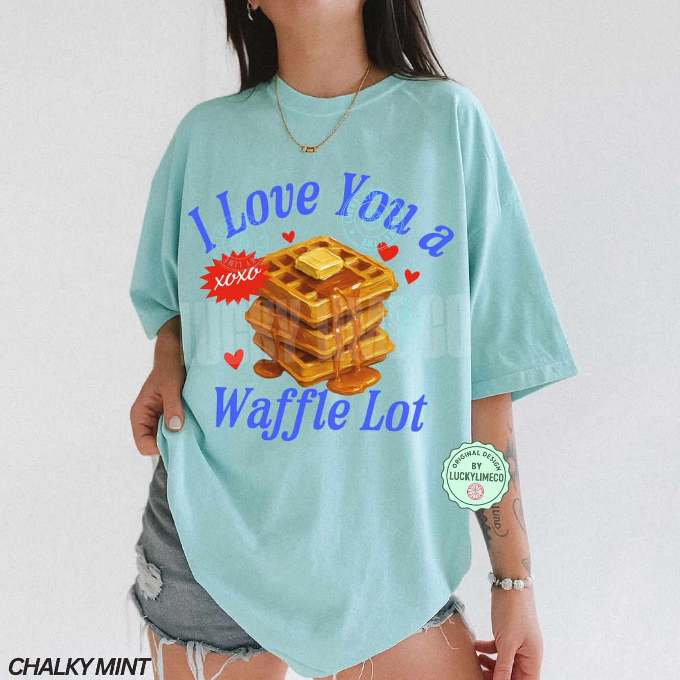 I Love You a Waffle Lot Comfort Colors® T-shirt