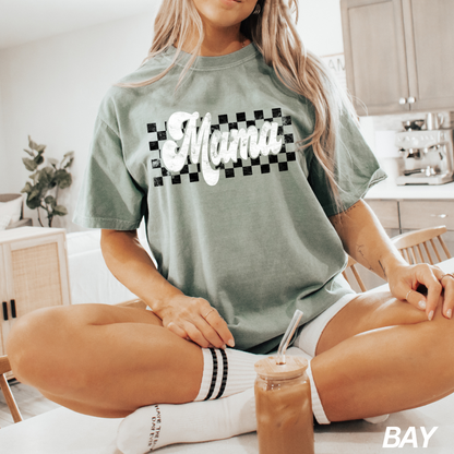 Checkered Mama T-Shirt