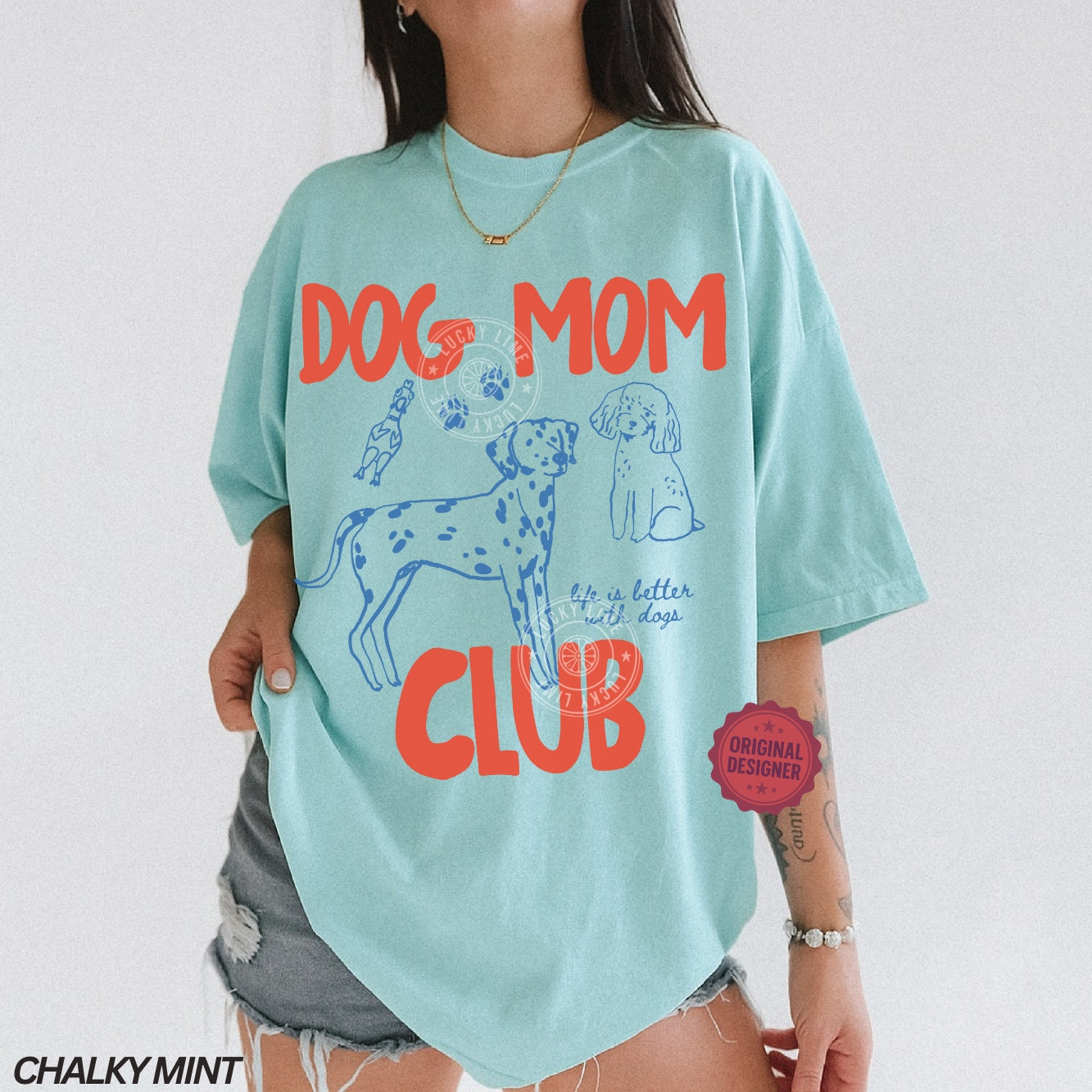 Dog Mom Club Comfort Colors® T-shirt