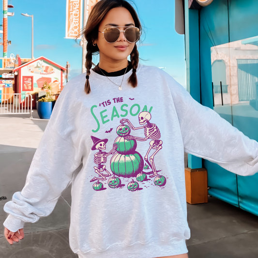 Tis the Season Skeleton Crewneck Sweatshirt