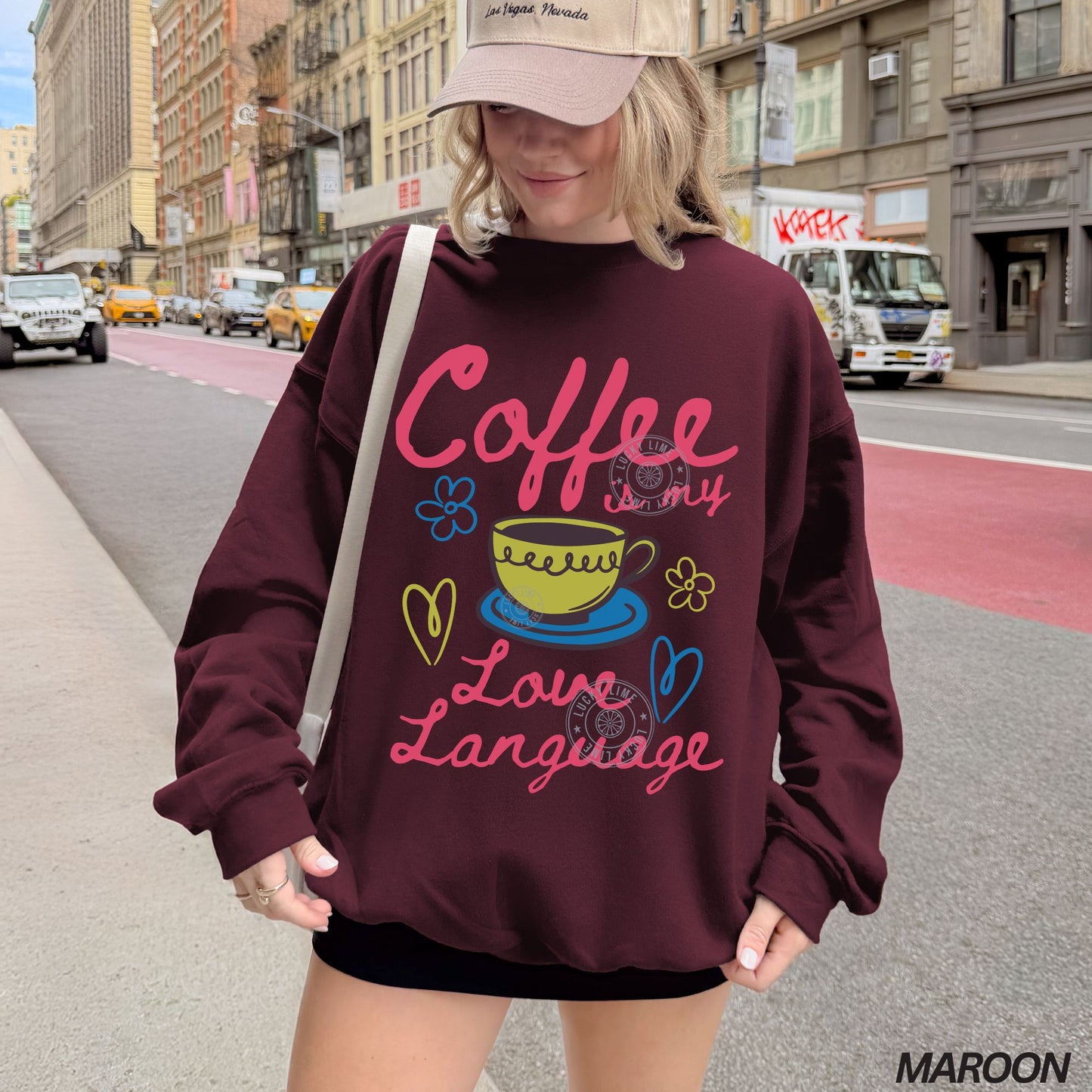 Coffee is My Love Language Crewneck Sweatshirt
