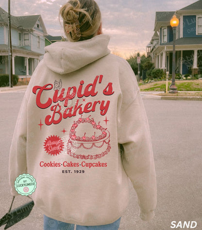 Cupid’s Bakery Valentine Hoodie