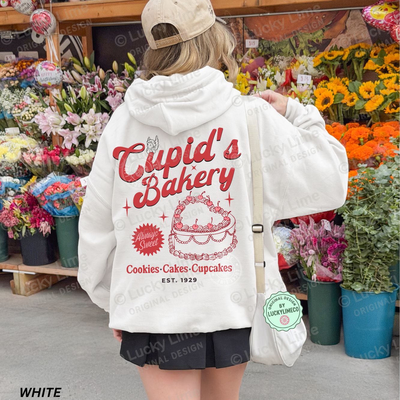 Cupid’s Bakery Valentine Hoodie