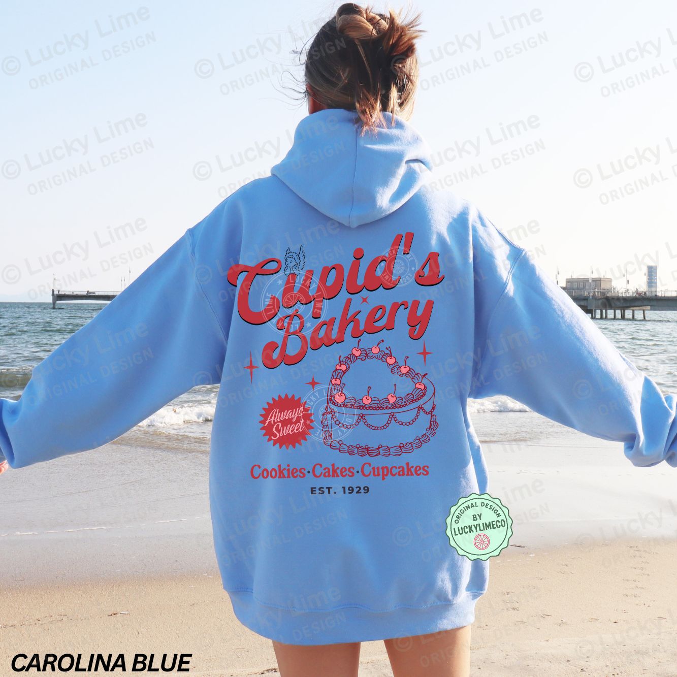 Cupid’s Bakery Valentine Hoodie