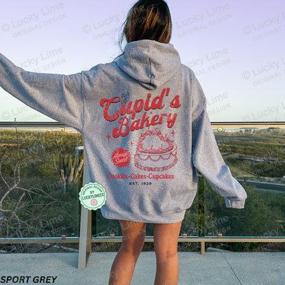 Cupid’s Bakery Valentine Hoodie