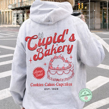 Cupid’s Bakery Valentine Hoodie
