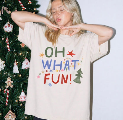 Oh What Fun! Comfort Colors® T-shirt