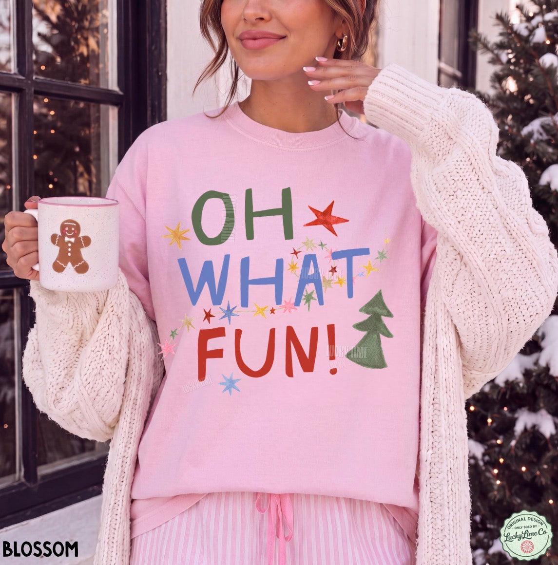 Oh What Fun! Comfort Colors® T-shirt