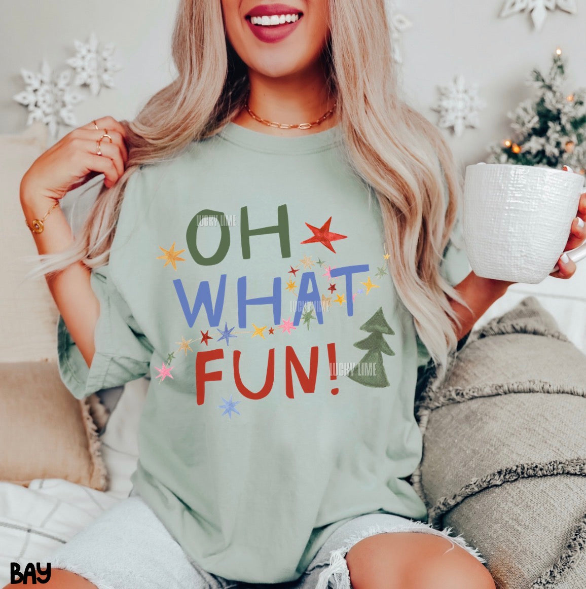 Oh What Fun! Comfort Colors® T-shirt
