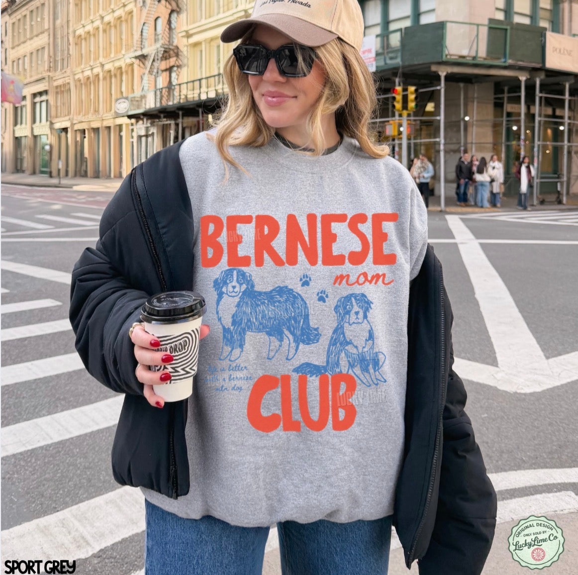 Bernese Mom Club Sweatshirt