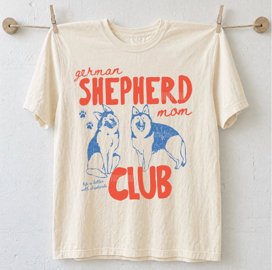 German Shepherd Mom Club Comfort Colors® T-shirt