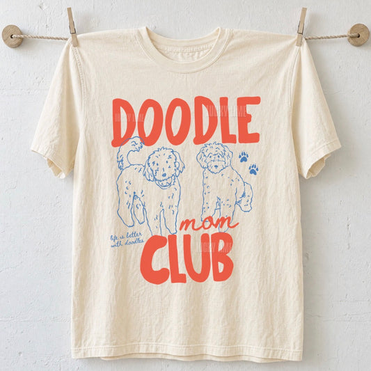 Doodle Mom Club Comfort Colors® T-shirt
