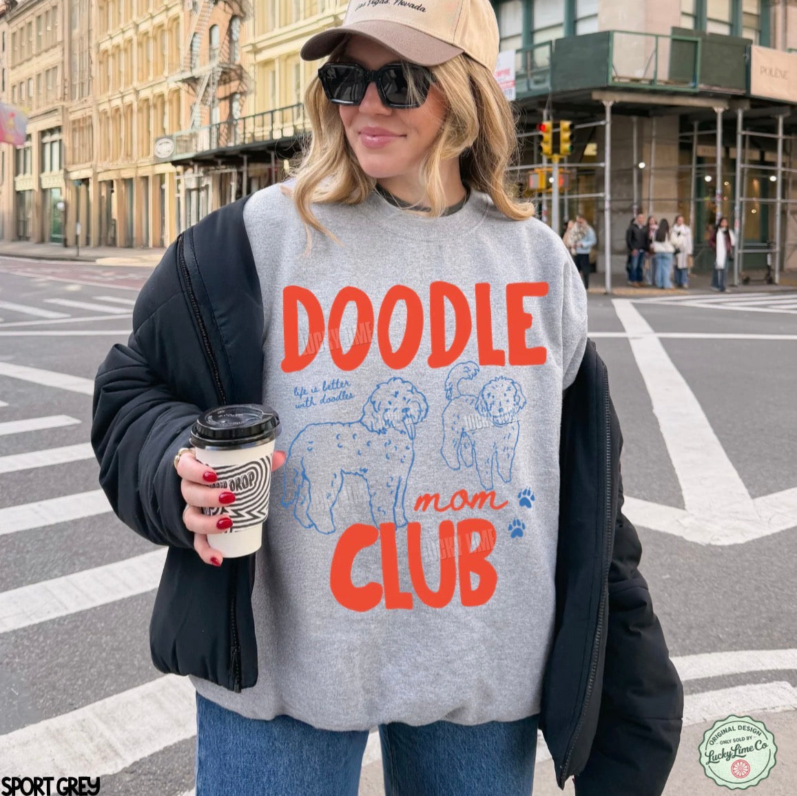 Doodle Mom Club Crewneck Sweatshirt