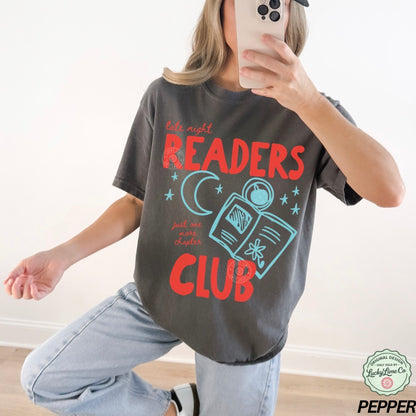 Late Night Readers Club Comfort Colors® T-shirt