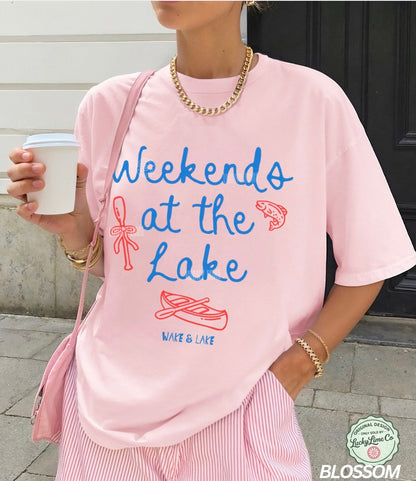 Weekends at the Lake Comfort Colors® T-shirt