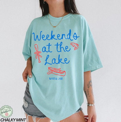 Weekends at the Lake Comfort Colors® T-shirt
