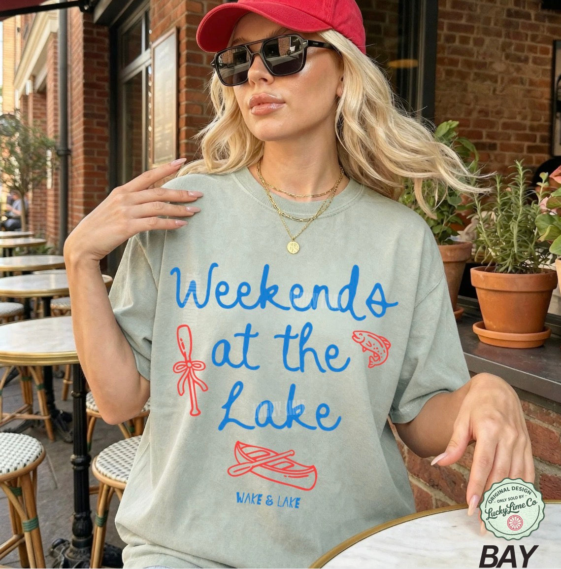 Weekends at the Lake Comfort Colors® T-shirt