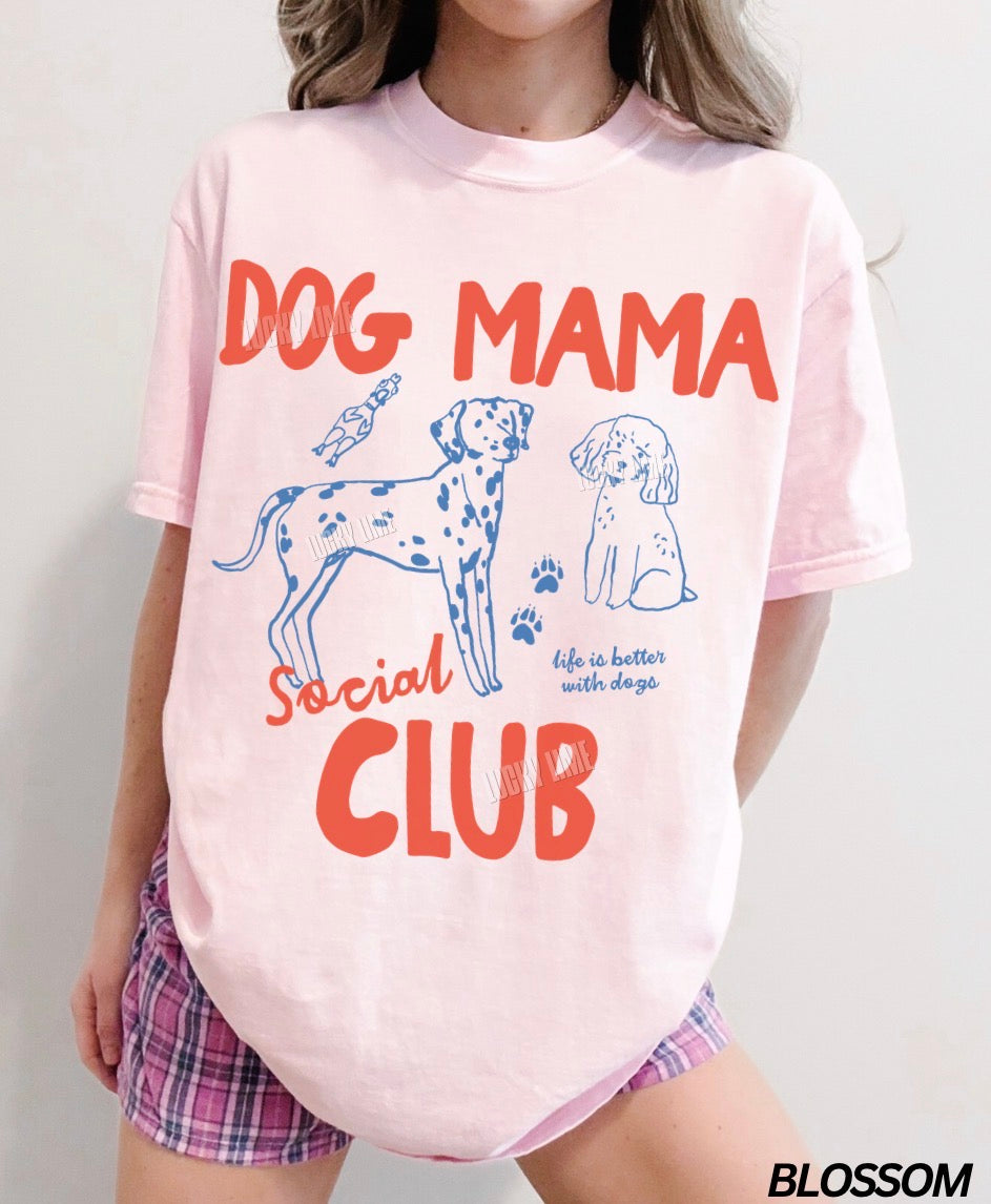 Dog Mama Social Club Comfort Colors® T-shirt