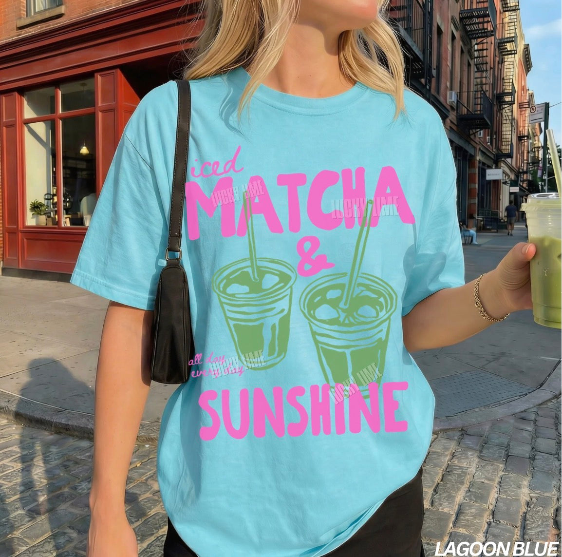 Iced Matcha and Sunshine Comfort Colors® T-shirt