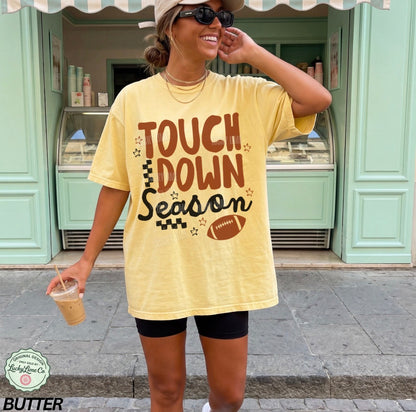 Touchdown Season Football Comfort Colors® T-shirt