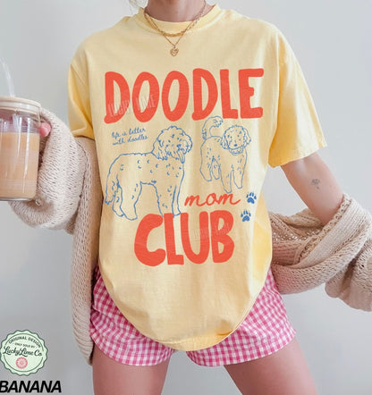 Doodle Mom Club Comfort Colors® T-shirt